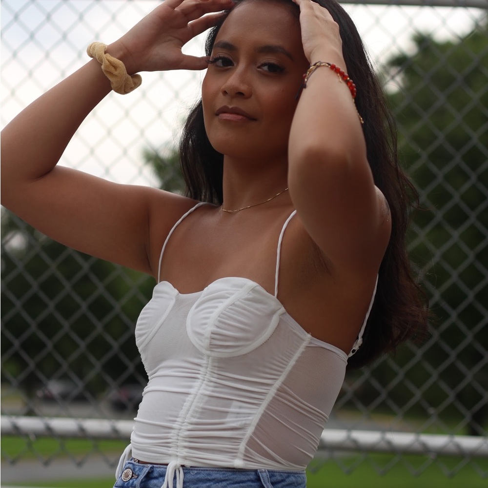 Princess polly shine bright crop top